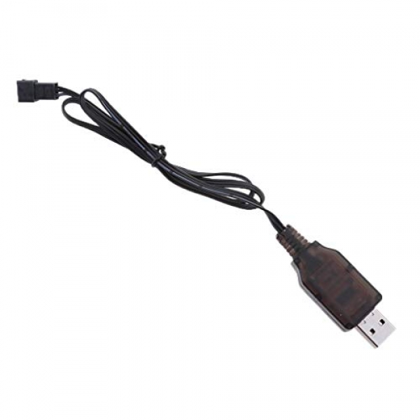 Baosity Top charge 6.4V USB to SM 3P Lithium Battery Charge Cable for RC Toys Drone