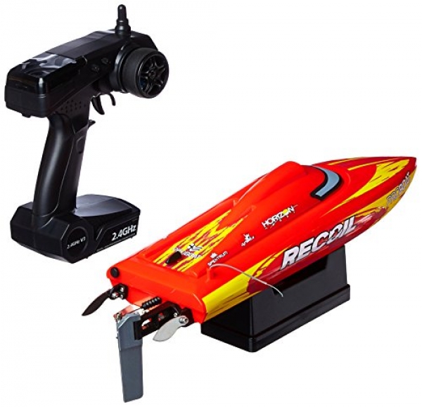 Respectable Boat Recoil 17-plod Self-Righting Deep V Brushless: RTR RC Boat