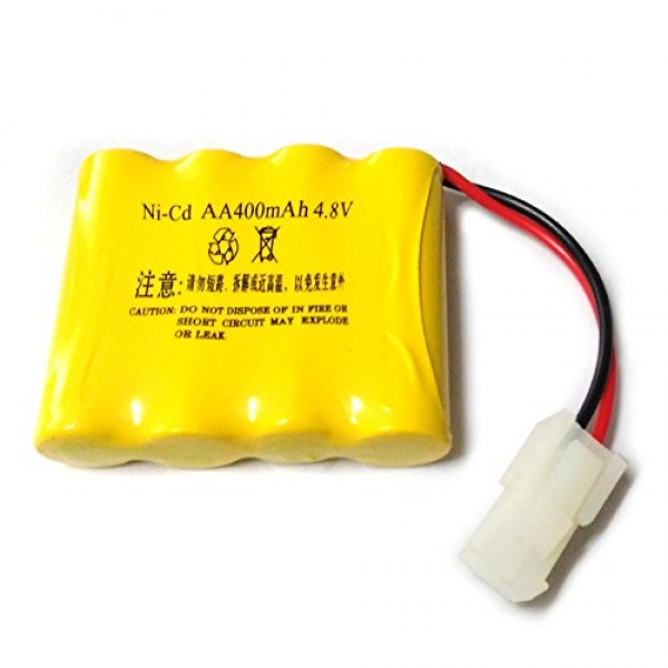 Gecoty four.8V 400mAh Rechargeable Ni-cd AA Battery Pack 5559 2P Dawdle for Huanqi 508 550 RC Tank 605 611 RC Car and Other Identical Far away Management Toys