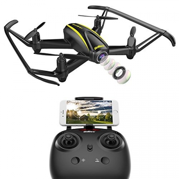 DROCON U31W Navigator FPV Drone for Beginners with 2MP HD WI-FI Camera RC Quadcopter with Altitude Retain and Headless Mode