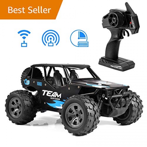 RC Automobile, 2018 Latest 2.Four GHz Excessive Tempo A ways-off Regulate Automobile 1/16 Scale Off Boulevard RC Vans , Waterproof Shock Toys and Items for Four,