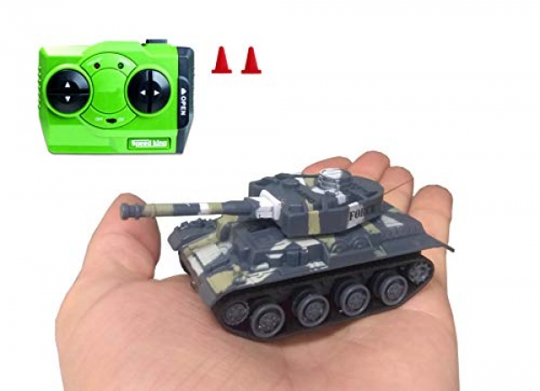 Mini RC Tank – Some distance flung Shield watch over Micro Militia with Radio Some distance flung Diminutive Teens Toy Tank Off Twin carriageway Action Kinds Colours Fluctuate