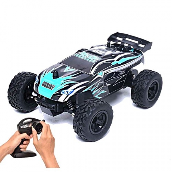 Rabing RC Car 1/24 Scale 15km/H Radio Managed Electrical Car 2WD Off-Boulevard Children