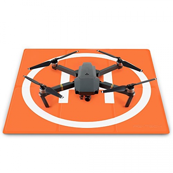 PGYTECH Drone Touchdown Pad,Drones Quadcopter Parts Drone Instruments Touchdown Instruments 50cm x 50cm/20in x 20in Water-resistant Like minded with DJI Mavic 2 Knowledgeable/Mavic 2 Zoom/Mavic Knowledgeable/Mavic AirPhantom 2/Three/four/Knowledgeable