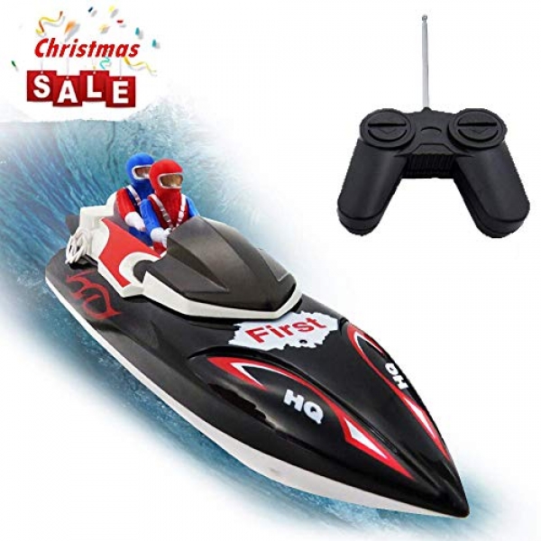 KOLAMAMA RC Boat, A ways off Alter Boat for Children&Adults,2.4Ghz 4CH Electrical Racing Boat for Pools and Lakes,Children Boat Toy