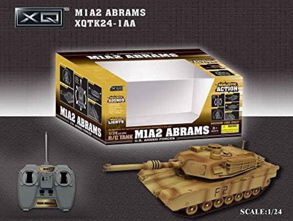 Radio Controlled M1A2 Abrams Tank Forces RC Toys