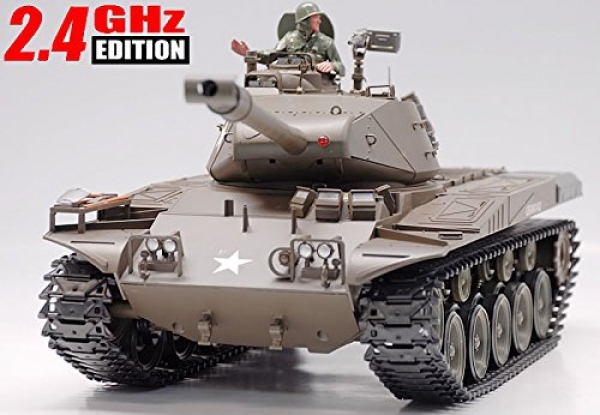 2.4Ghz 1/sixteen Scale Radio Support watch over 1/sixteen U.S M41A3 Walker Bulldog Air Soft RC Combat Tank w/Smoke & Sound RTR