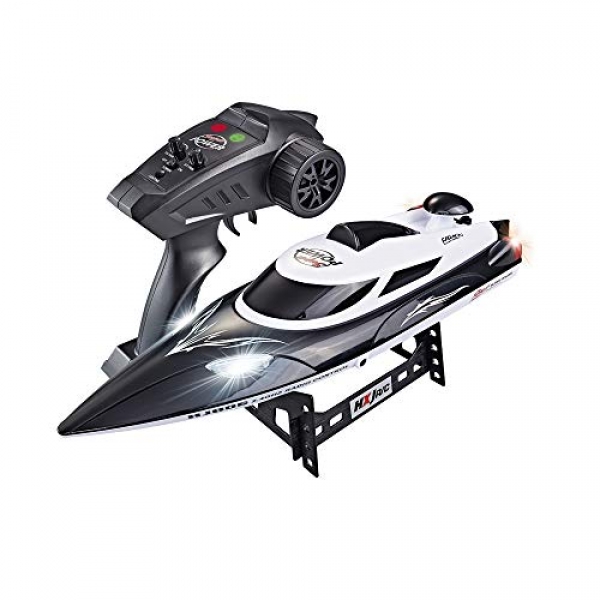 Excessive-Coast RC Racing Boat Developed 2.4GHz Pools Lakes and Outside Far away Benefit a watch on Boat for Adults &