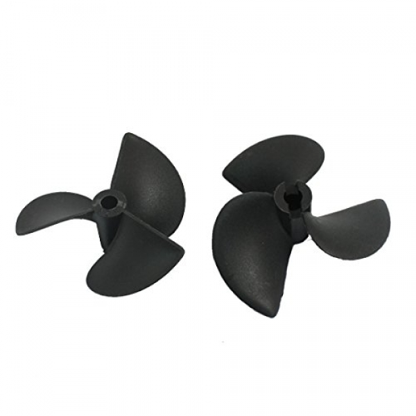 RC Boat Three Blades Plastic CW/CCW Propeller Prop 52mm P/D 1.Four 5214 Pair