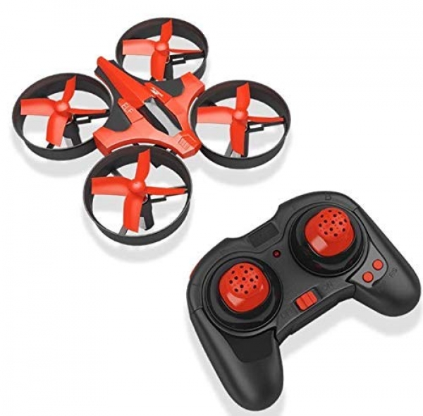 Hobbylane RC Mini Drone for Younger folks, Headless Mode Nano Drone 2.4Ghz 6-Axis Gyro with 3D Flips and LED Lights RC Quadcopter,