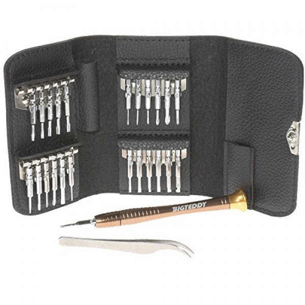 BIGTEDDY – Screwdrivers Space RC Repair Instruments Kit Space for DJI Mavic Pro 2, Mavic Air, Spark, Phantom three, Phantom four Drone and Diversified Electronics Gadgets Smartly-liked Screwdriver (26 in 1 with Tweezer)