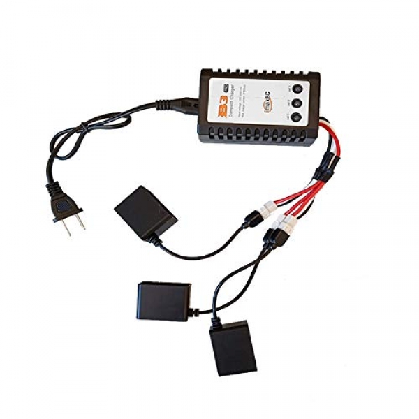 Jonerytime_ Helicopter 3 in 1 Charging Cable Adapter for MJX B5W RC Quadcopter Battery B3 Stability Charger