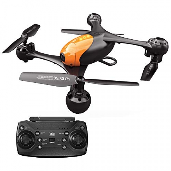 ScharkSpark Drone SS41 The Beetle Drone with 2 Cameras – 1080P FPV HD Digicam/Video and 720P Optical Gallop Positioning Digicam,