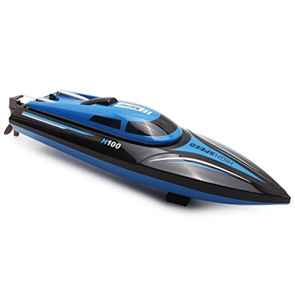 TOYEN A ways-off Regulate Boat for Lakes, Swimming pools and Start air Adventure 4CH High Tempo Electrical RC Boat