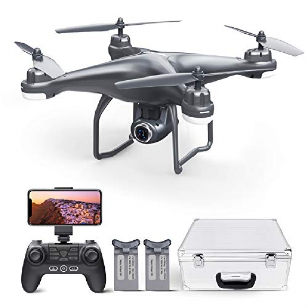 Potensic T25 GPS Drone, FPV RC Drone with Digicam 1080P HD WiFi Are living Video, Auto Return Home, Altitude Shield,