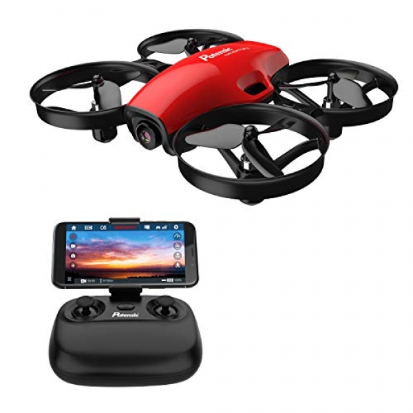 Potensic FPV Drone with Camera WiFi, RC Quadcopter 2.4G 6 Axis-Distant Alter with Altitude Care for, Headless, Route Environment, Flee Mode,