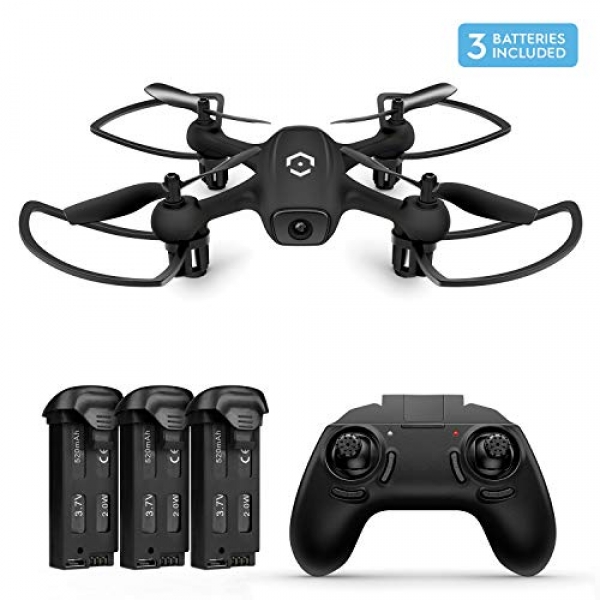 Amcrest Skylight Quadcopter Drone w/LED Gentle, Training Drone for Inexperienced persons & Younger other folks, RC Helicopter Drone with Far-off Administration,