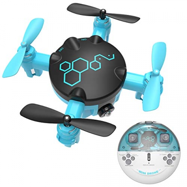 Mini Drone for Kids or Adults, RC Nano Quadcopter with Altitude Preserve, One Key Return Dwelling Feature, Easy Flying Helicopter Toys for Boys or Girls,