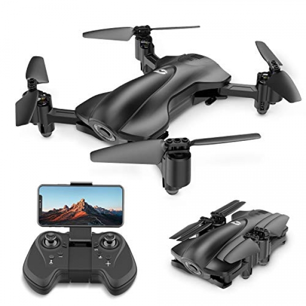 Holy Stone GPS Drone FPV Drones with Camera for Adults 1080P HD Are living Video, Foldable Drone for Beginners, RC Quadcopter with GPS Return Home,