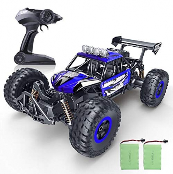 RC Automobile, SPESXFUN Latest 2.4 Ghz Excessive Streak Far flung Withhold watch over Automobile 1/sixteen Scale Off Avenue RC Vans with Two Rechargeable Batteries,