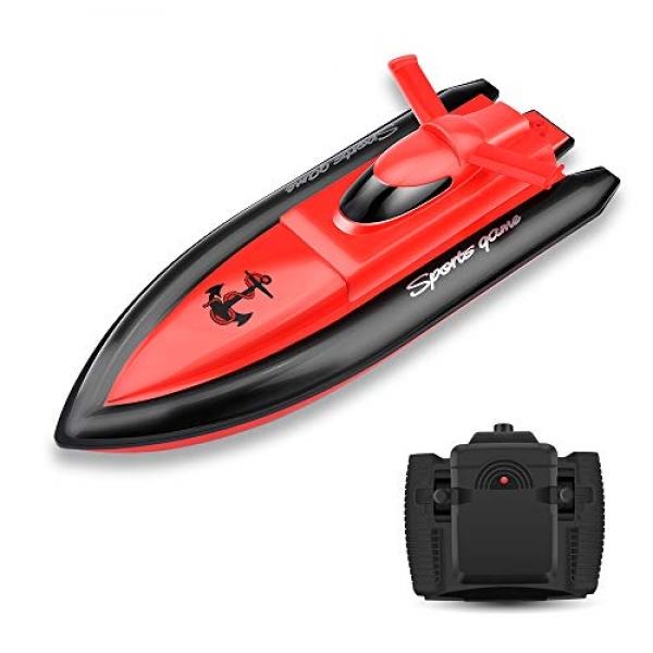 TOYEN RC Boat for Adults & Children ,TOYEN Excessive-Bustle Digital A ways flung Retain a watch on Racing Boat for Swimming pools and Lakes