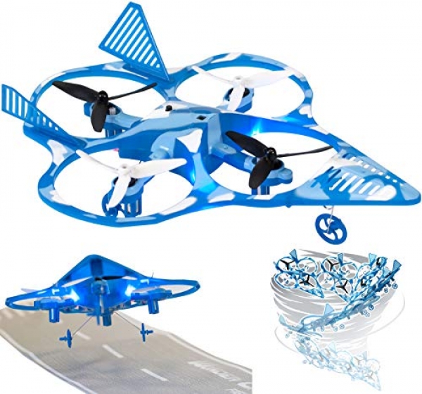 EWONDERWORLD Fighter Jet Drone for Teenagers Quadcopter Easy To Fly Toy Drone for Novices