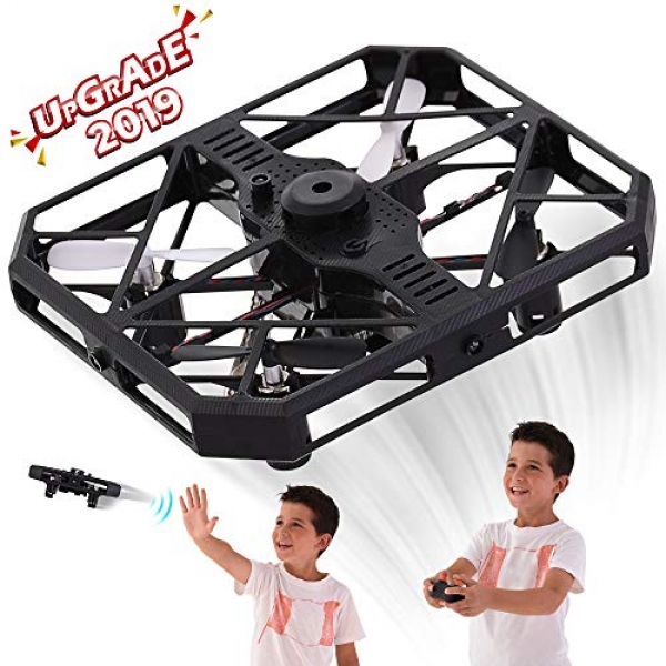 RC Drones for Children and Adults – RC Quadcopter Mini Drone Toy – Headless Mode – Sensors for Hand Operated or Remote Abet an eye on –