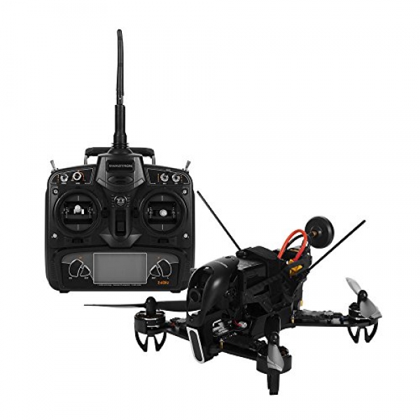 SWAGTRON SwagDrone 210-UP RC Racing Drone Willing to Soar & FPV Appropriate Quadcopter with HD Evening Vision Digicam Plus 5.8Ghz 500m Fluctuate Transmitter and Carbon Fiber Physique