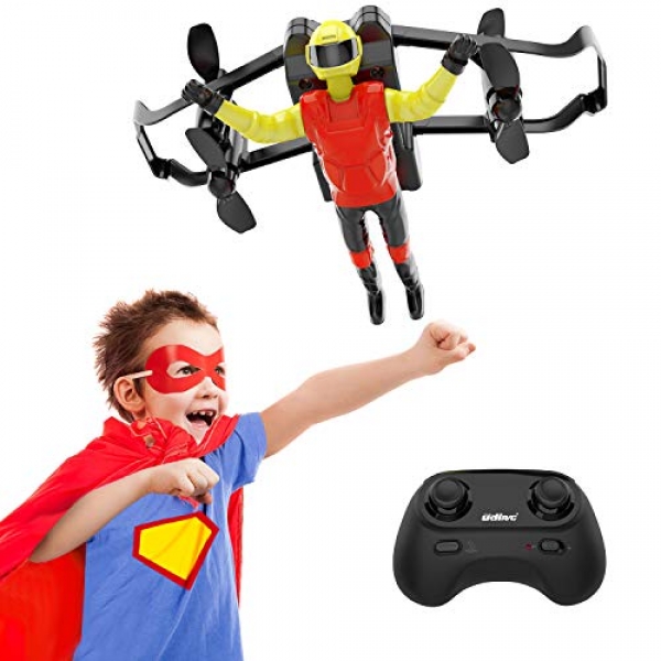 SANROCK Mini Drone, RC Quadcopter with Altitude Hold, Headless Mode, 3D Flips, One Key Return and Tempo Adjustment, Substantial Toys for Children and Freshmen (Flying Man)