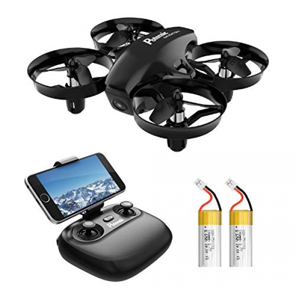 Potensic A20W Mini Drone for Kids with Digital camera, RC Transportable Quadcopter 2.4G 6 Axis – Altitude Tackle, Headless, Distant Tackle watch over,