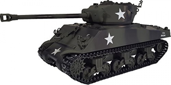 Taigen Tanks Sherman M4A3 76mm Metal Edition 2.4GHz 1/Sixteenth Scale Airsoft RTR RC Tank