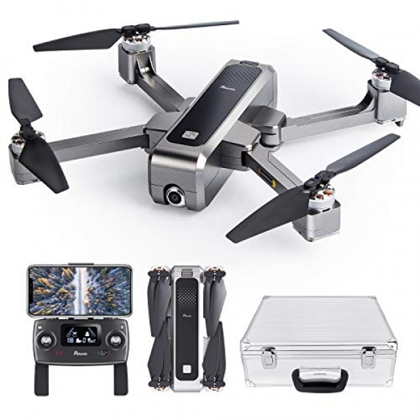 Potensic D88 Foldable Drone, 5G WiFi FPV Drone with 2K Camera, RC Quadcopter for Adults and Experts, GPS Return Home,