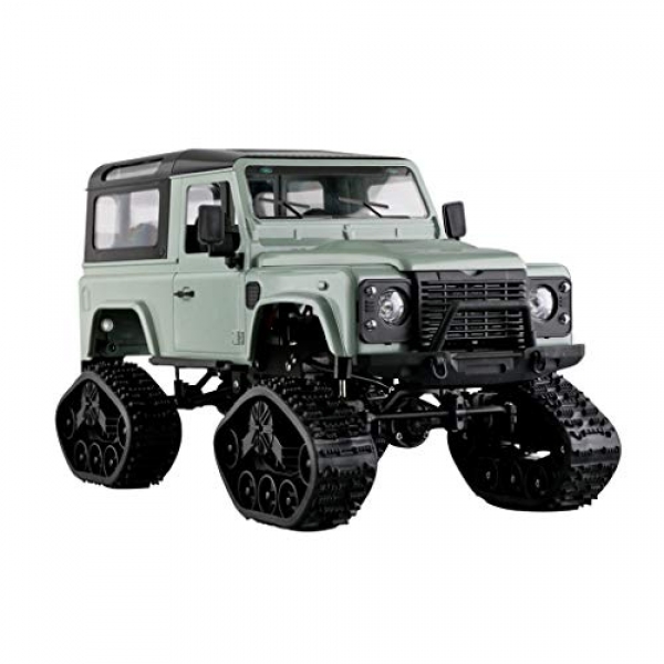 Jinjin Far flung Take care of watch over Car 1:sixteen Rc 2.4Ghz 4Wd Off-Avenue Metal Frametruck Rc Car Far flung Take care of watch over New Far flung Four-Pressure All Terrain Crawler Tire Excessive Simulation SUV (Green)