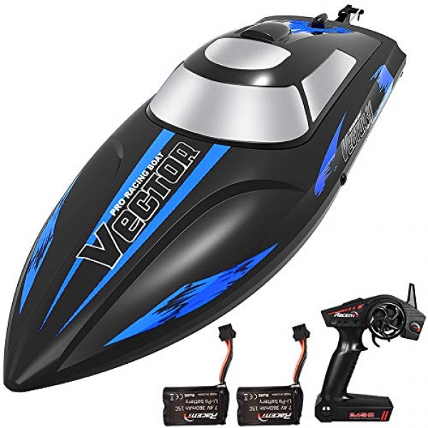Far flung-Control-Boat for Pools & Lakes,Udi001 Venom Immediate RC Boat for Childhood & Adults,Self Righting Far flung Managed Boat W/Extra Battery