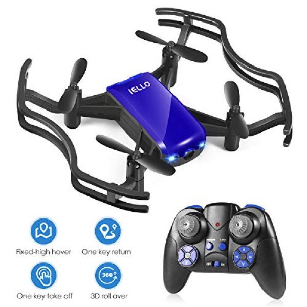 Mini RC Drones for Formative years or Adults, Quadcopter RC Drone with Altitude Care for, Headless Mode One Key take Off/Touchdown,