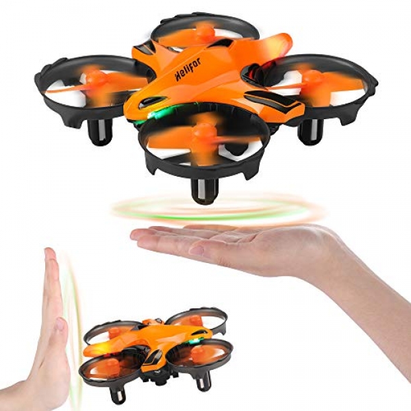 HELIFAR H803 Mini Drone RC Nano Quadcopter Most effective Drone for Kids & Newbies RC Quadcopter with Infrared Obstacle Preserve away from,