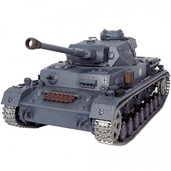 Modified TK6.zero Version 1/sixteen 2.4ghz Far-off Defend a watch on German Panzerkampfwagen IV Tank Model(360-Level Rotating Turret)(Steel Tools Gearbox)(3800mah Nimh Battery)(Steel Tracks &Sprocket Wheel &