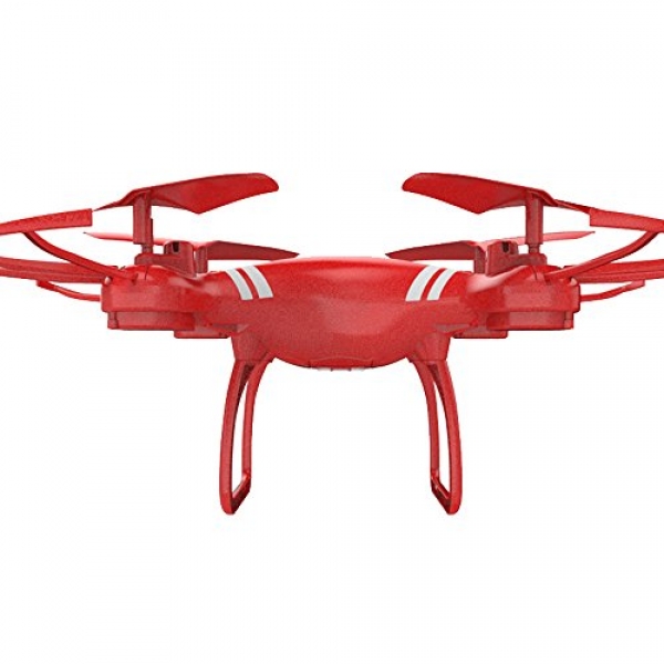 Kanzd Wide Attitude Lens HD Camera Quadcopter RC Drone WiFi FPV Reside Helicopter Fly (Crimson)