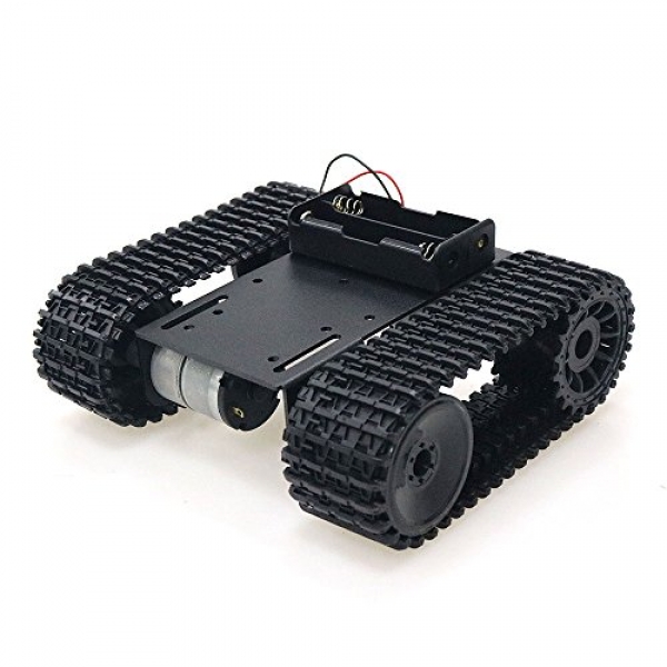 SZDoit Smooth Tank Chassis A long way-off Adjust Platform with Twin DC Motor for Arduino Graduation