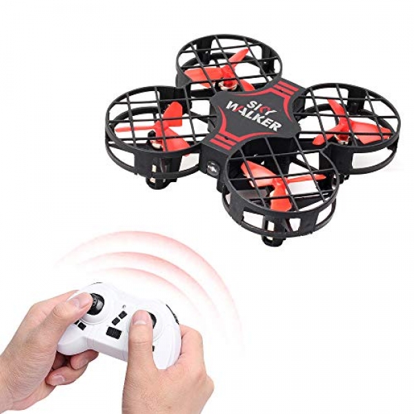 Mini Drone for Formative years, RC Nano Quad-Copter, Altitude Withhold, Headless Mode 3D Flips, One Key Return and three Tempo Adjustment,