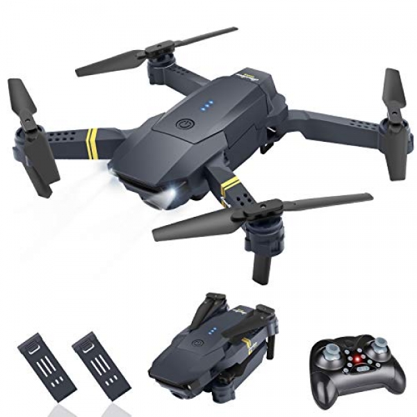 ORRENTE Mini RC Drone for Young participants 2.4Ghz Four Channels Quadcopter Drone Toy for Boys/Novices, Headless Mode 3D Flips RTF with 2 Modular Battery and Four Guards