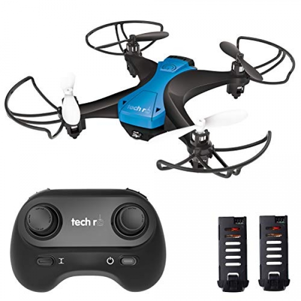 tech rc Mini Drone for Teens, Long Flight Time RC Drone with 2 Batteries, Enjoyable for Play with 3D Flips,