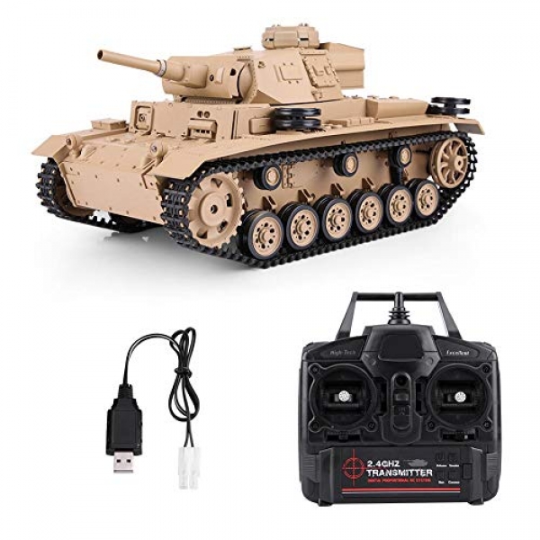 Rc Tanks for Adults, Remote Preserve watch over Tank for Adults & Kids, 3849-1 2.4GHz Frequency 1/16 Scale Simulation Model RC Tank