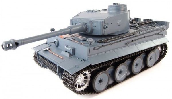 Smoking 1:16 RC Tank German Tiger I Panzer w/. Engine Sound & Airsoft Gun
