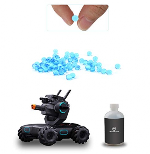 RCstyle High-Live Intelligence Toy Tank Taking pictures Water Pearls Gel At ease Foam Bullet Compatible with DJI Robomaster S1 Supplement Accessories About 30000pcs (Blue)