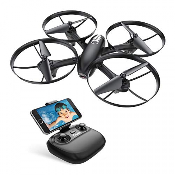 Potensic U47 Digicam Drone, FPV RC Quadcoper with 720P HD Digicam Are residing Video, Altitude Have, Headless Mode, One Key Return and Velocity Adjustment