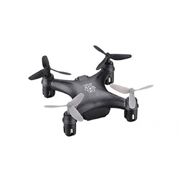 Propel Atom 1.zero Mini Pocket Drone | Shrimp A ways flung Regulate RC Micro Quadcopter | Long-Vary (a hundred+M) Nano Toy Helicopter| Beginner to Superior Pilots | Adults Children Boys Age 10 and Up| Silver (Shadowy)