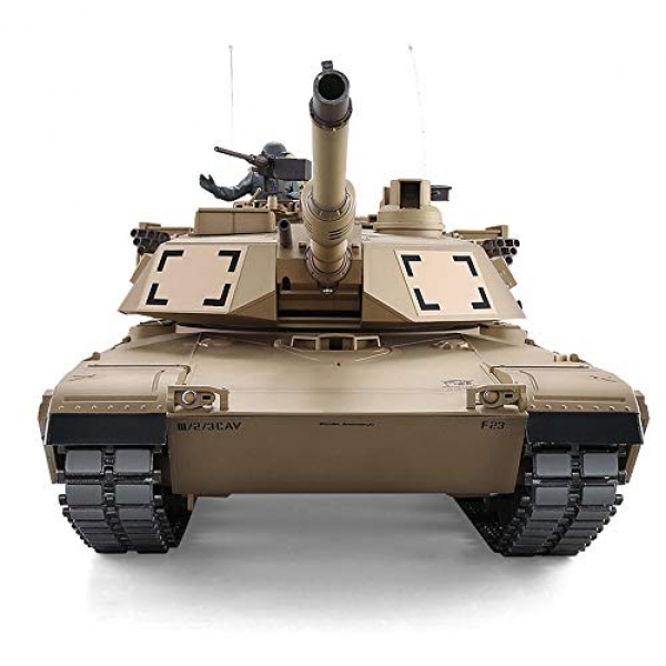 TBFEI 2.4G A ways off Alter Militia Mannequin 1/sixteen U.S. M1A2 Abrams Fundamental Battle Tank Can Smoke (360-Diploma Rotating Turret)(Steel Equipment Gearbox)(3800mah Nimh Battery)(Metallic Tracks &Sprocket Wheel &