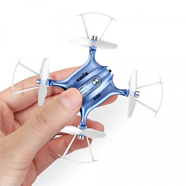Mini Drones for Formative years or Adults, RC Drone Helicopter Toy, Easy Indoor Shrimp Flying Toys for Boys or Ladies Blue