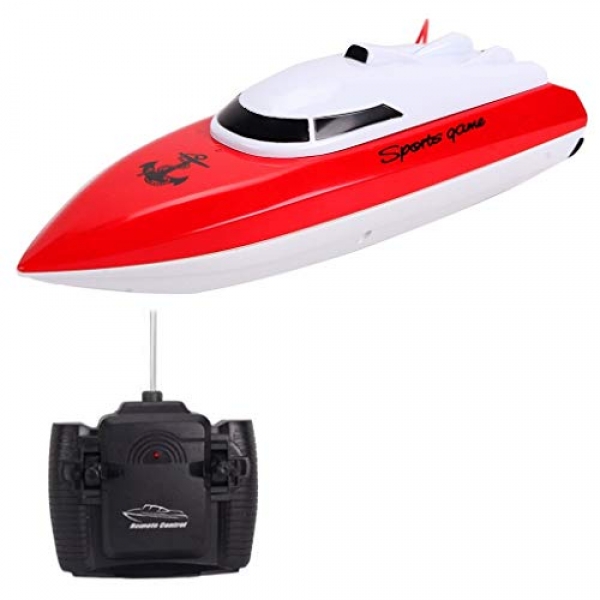 HomeCiCi Some distance-off Withhold watch over Boats – 802 Excessive Velocity Electrical Some distance-off Controlled RC Boat for Pool & Lakes, Velocity Boat with Four Channel &